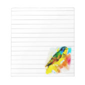 aquarel vogel notitieblok (Voorkant)