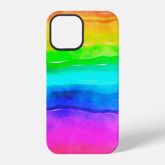 Aquarel waterverf was iPhone hoesje (Achterkant)