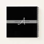 Aquarel Wereldkaart Reizigersjournaal Met Initiale Notitieboek (Achterkant)