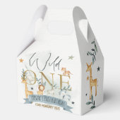 Aquarel Wild One Theme Party Boxes Bedankdoosjes (Voorkant)