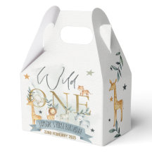 Aquarel Wild One Theme Party Boxes