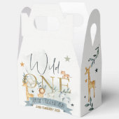 Aquarel Wild One Theme Party Boxes Bedankdoosjes (Open)