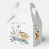 Aquarel Wild One Theme Party Boxes Bedankdoosjes (Achterkant)