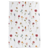 Aquarel Wilde Bloem Thema Bloemmotief Medium Cadeauzakje (Achterkant)