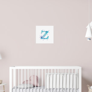 Aquarel Z Poster