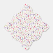 Aquarel Zoete Erwten bloemig Bedankdoosjes (Uitgevouwen)