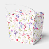 Aquarel Zoete Erwten bloemig Bedankdoosjes (Achterkant)