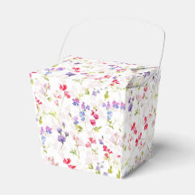 Aquarel Zoete Erwten  bloemig