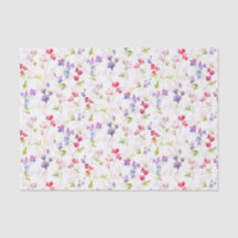 Aquarel Zoete Erwten  bloemig