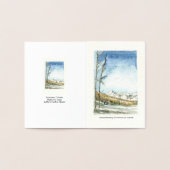 Aquarelbeeld Snowmass, Colorado Folie Kaarten (Binnen)