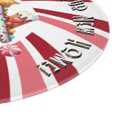 AquarelEerste kerst Nieuwe Huis Snijplank (Hoek)