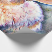 aquarell bunny cadeaupapier (Hoek)