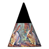 aquarell bunny feesthoedjes (Rechts)