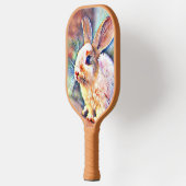 aquarell bunny pickleball paddle (Links)