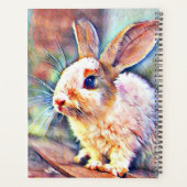 aquarell bunny planner (Achterkant)