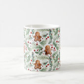Aquarell Christmas Pattern Lebkuchen Kaffeetasse Koffiemok (Center)