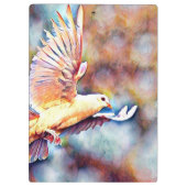 aquarell dove klembord (Achterkant)
