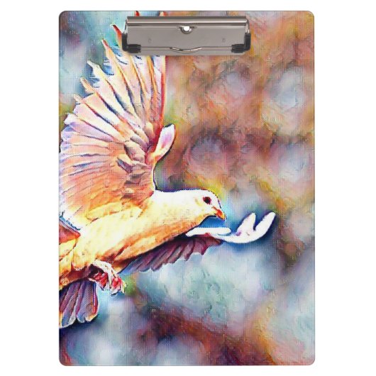aquarell dove klembord (Voorkant)