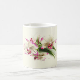 Aquarell einer Orchidee, Phalaenopsis - Koffiemok