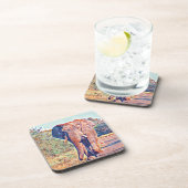 aquarell elephant bier onderzetter (Rechterzijde)