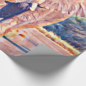 aquarell elephant cadeaupapier (Hoek)