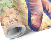 aquarell elephant cadeaupapier (Rol Hoek)