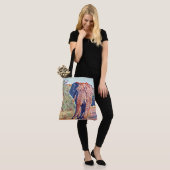 aquarell elephant tote bag (Op model)