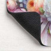 Aquarell Flowers Roses Painting Art Template Muismat (Hoek)