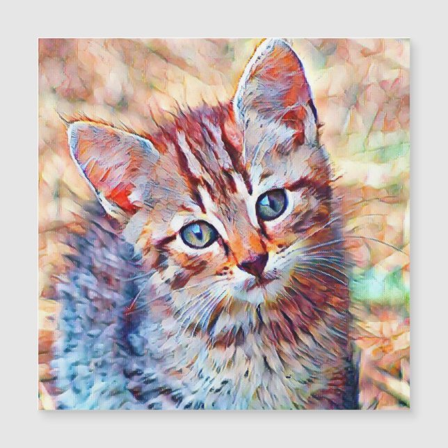 aquarell kitten (Voorkant)