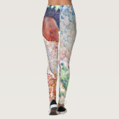aquarell lion leggings (Achterkant)