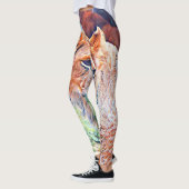 aquarell lion leggings (Links)