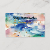 Aquarell Visitekaartje (Voorkant)