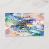 Aquarell Visitekaartje (Achterkant)