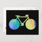 aquarellafiets briefkaart (Voorkant / Achterkant)