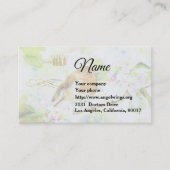 Aquarelle Bird Visitekaartje (Voorkant)