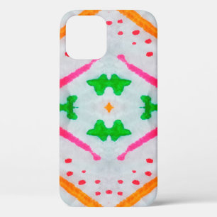 Aquarelle Boho Decor. Boho Blue Pillow. Aquarelle Case-Mate iPhone Case