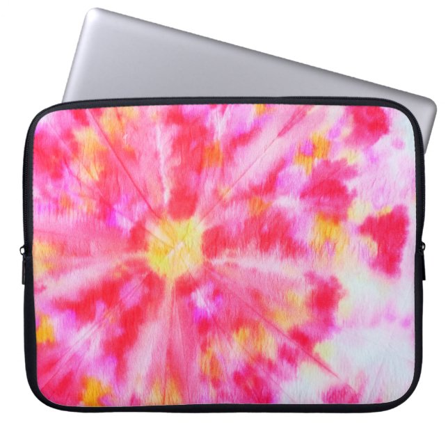 Aquarelle Creative Tone. Penseelgoud. Ginger Strop Laptop Sleeve (Voorkant)