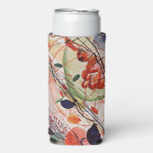 Aquarelle Dreams: Kandinsky in hoge resolutie Seltzer Blikjeskoeler (Seltzer Voorkant)