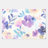 Aquarelle Flora Inpakpapier Vel (Voorkant 2)
