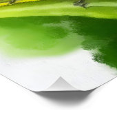Aquarelle, Libellule Perfect Poster (Hoek)