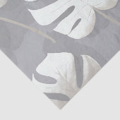 Aquarelle Monstera Tissuepapier (Detail)