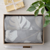 Aquarelle Monstera Tissuepapier (Geschenk)