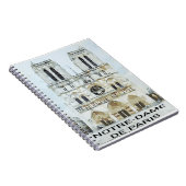 Aquarelle Notre-Dame de Paris Notitieboek (Rechterzijde)