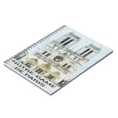 Aquarelle Notre-Dame de Paris Notitieboek (Linkerzijde)