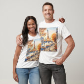 Aquarelle Paris T-shirt (Unisex)
