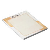 Aquarelle Rose Beige Bloc-note My Notes Notitieblok (Schuin)