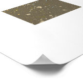 Aquarelpapier Textuur Achtergrond Poster (Hoek)
