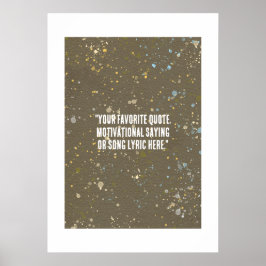 Aquarelpapier Textuur Achtergrond Poster