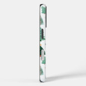 Aquarelpatroon van kerstbomen Case-Mate iPhone case (Achterkant / Rechts)