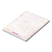 Aquarelspatten & -druppels Notitieblok (Linkerzijde)